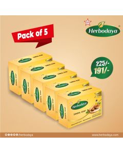 Sandal Soap – Pack of 5 (5 x 75g) (Offer - 15%) (Save - Rs.34)