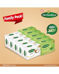 Family pack 10 (5Neem+5White) (Offer - 15%) (Save - 68)