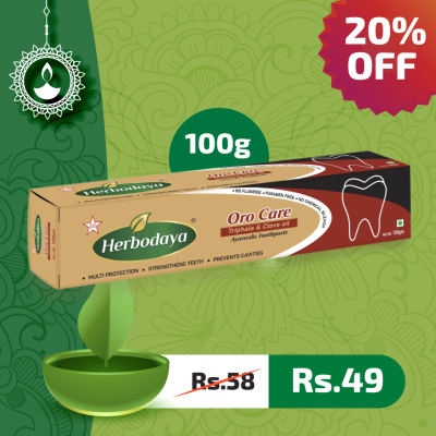 Oro Care Strengthening Ayurvedic Toothpaste