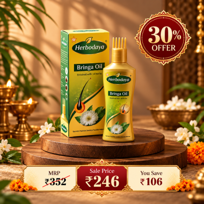 Bringa Hair Oil - Enriched with 14 Herbs